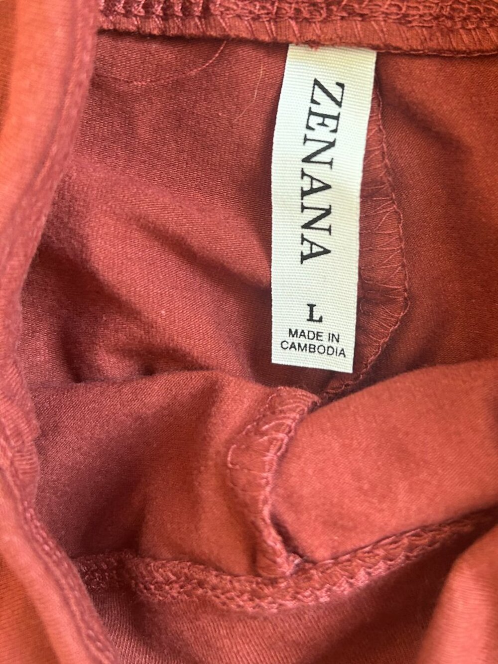 NWOT Zenana Leggings Women's Size Large - Picture 2 of 3